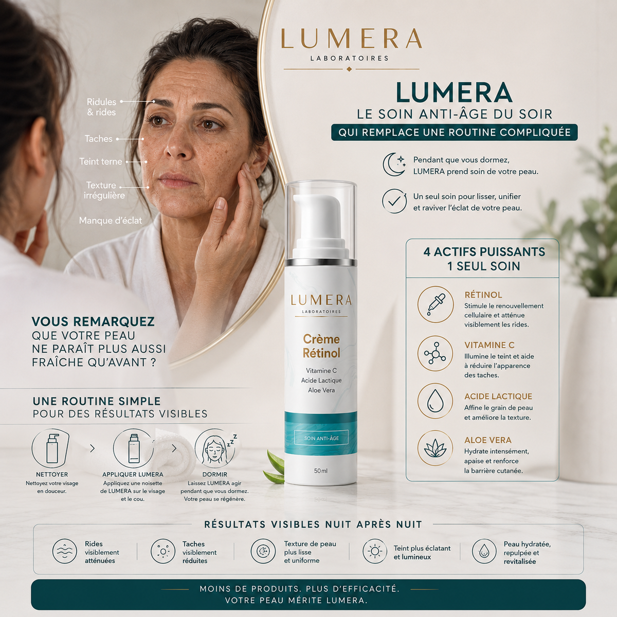 LUMERA™ | Votre Rituel Anti-Âge