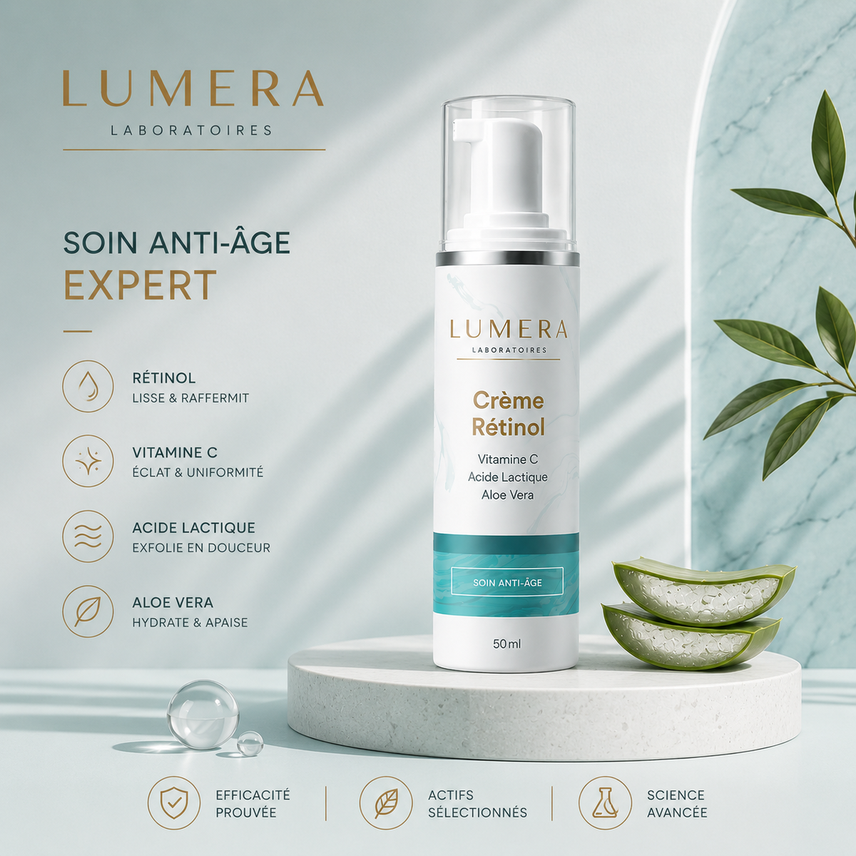 LUMERA™ | Votre Rituel Anti-Âge