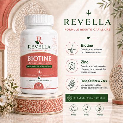 REVELLA BIOTINE 60 capsules — visuel produit 1