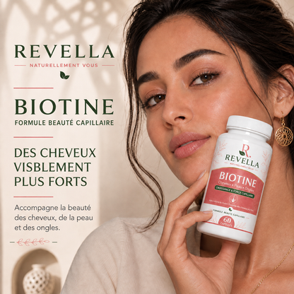 REVELLA BIOTINE 60 capsules — visuel produit 2