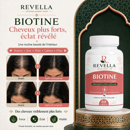 REVELLA BIOTINE 60 capsules — visuel produit 3
