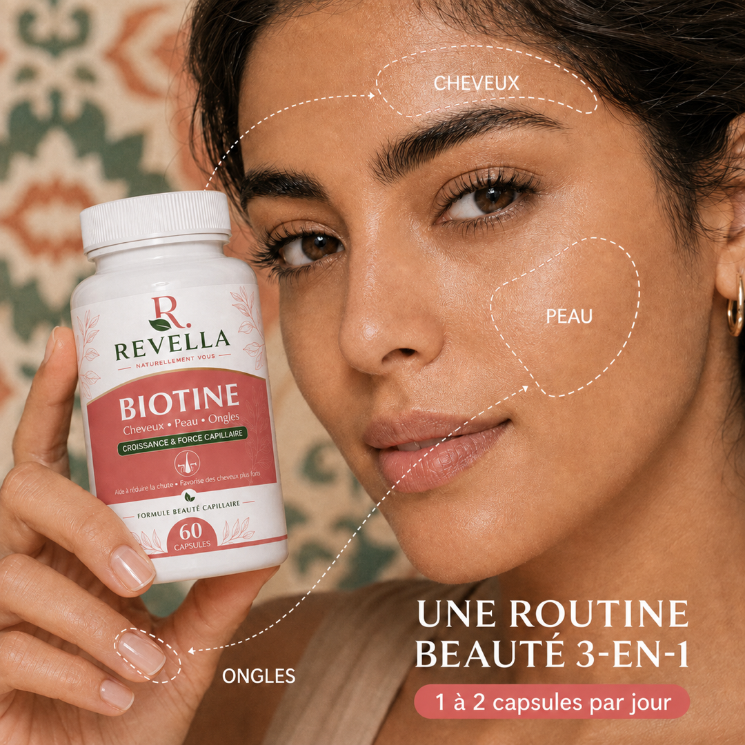 REVELLA BIOTINE 60 capsules — visuel produit 6
